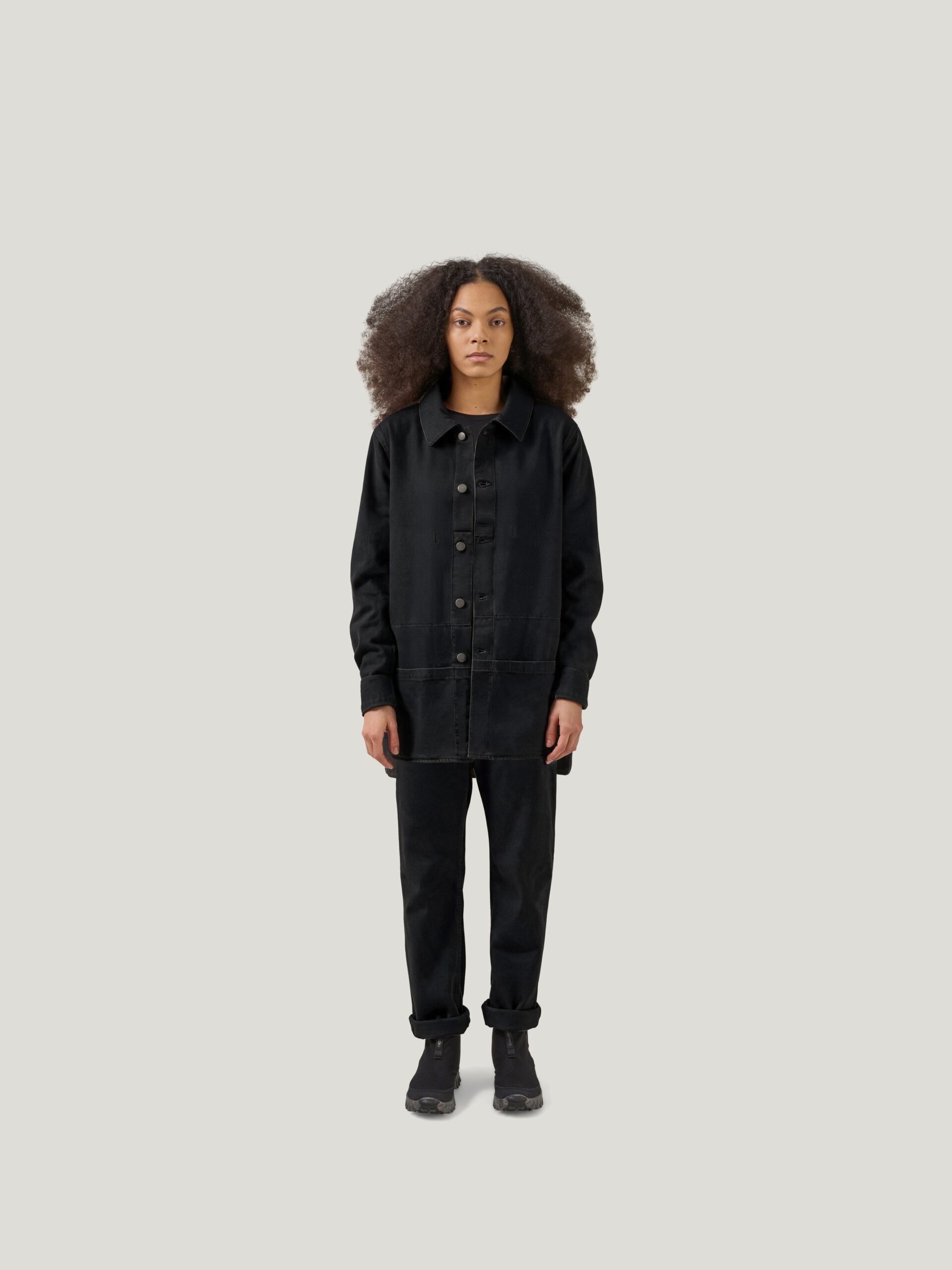 320 Worker Denim Jacket Deep Black