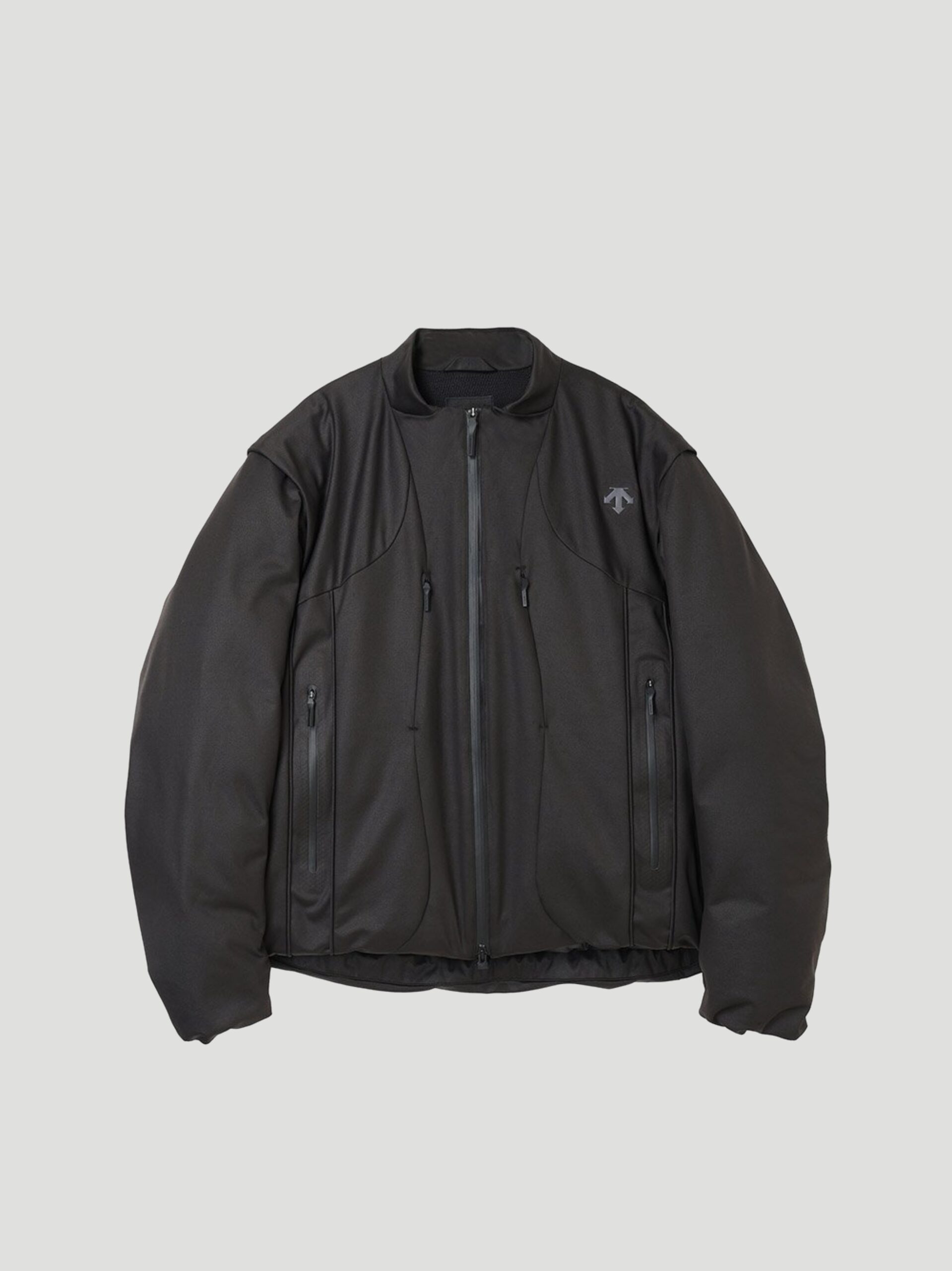 Vegan Leather Down Jacket